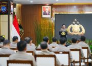 Kapolri Jenderal Listyo Sigit Prabowo Membuka Rakernis Gabungan Satker Polri