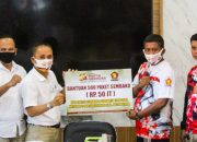 Gerindra Sultra Salurkan Belasan Ribu Paket Sembako Untuk Kader