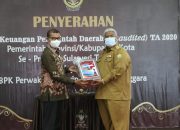 Serahkan LKPD ke BPK, Gubernur Sultra Optimis Raih WTP Kedelapan Kalinya