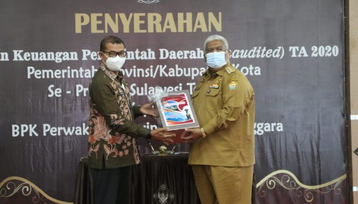 Serahkan LKPD ke BPK, Gubernur Sultra Optimis Raih WTP Kedelapan Kalinya