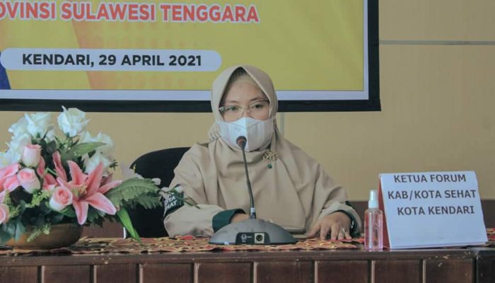 Sri Lestari Optimis Kendari Pertahankan  Predikat Kota Sehat 2021