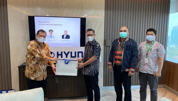 Serius Jadikan Mobil Listrik Untuk Kendaraan Dinas, Pemkot Kendari-Hyundai Jajaki Kerja Sama