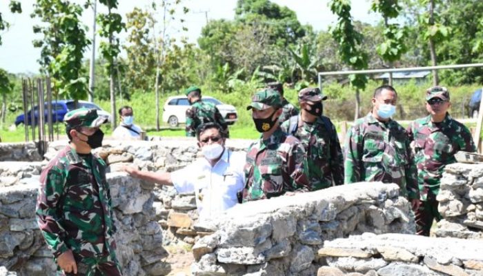 Pembangunan Markas Kodim Bombana Berjalan Lancar