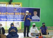 DPW NasDem Sultra Anjangsana dan Berbagi Sembako ke Pesantren Kendari