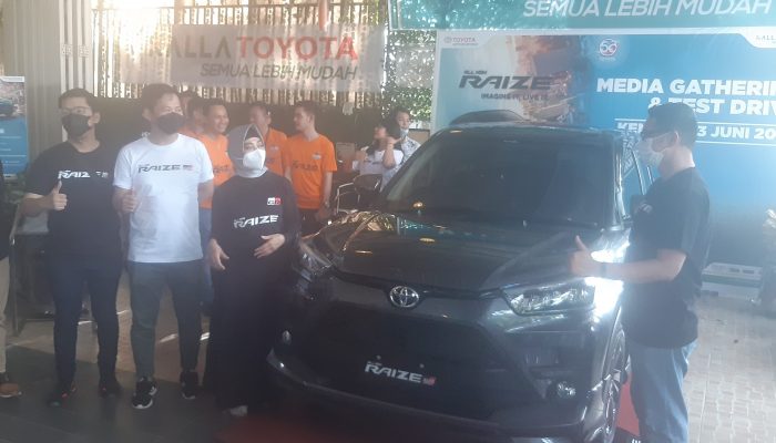 Toyota Raize Resmi Mengaspal Di Kendari, Tawarkan Sensasi Berkendara Fun to Drive