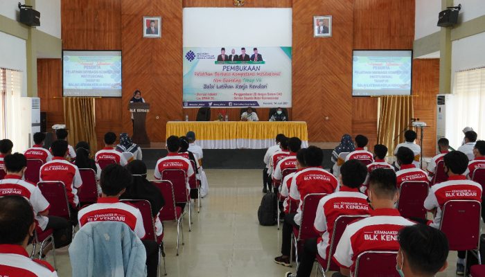 BLK Kendari Kembali Buka Empat Paket Pelatihan Berbasis Kompotensi Institusional