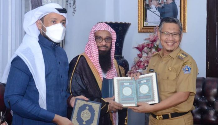 Wali Kota Kendari Terima Kunjungan Atase Agama Kedubes Arab Saudi