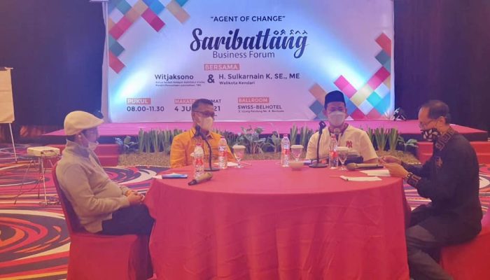 Wali Kota Kendari Paparkan Pelayanan Serba Digital di Saribattang Business Forum