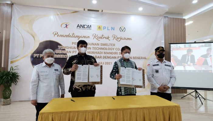 Tiran Group Teken Kontrak Jual Beli Listrik dengan PLN dan Kontrak Pembangunan Smelter Nikel