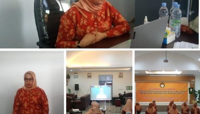 Silaturahmi Virtual, Berikut Pesan DWP Kemenag RI Untuk DPW Sultra