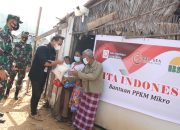 Masyarakat Bajo di Konawe Terima 350 Paket Sembako PPKM Mikro