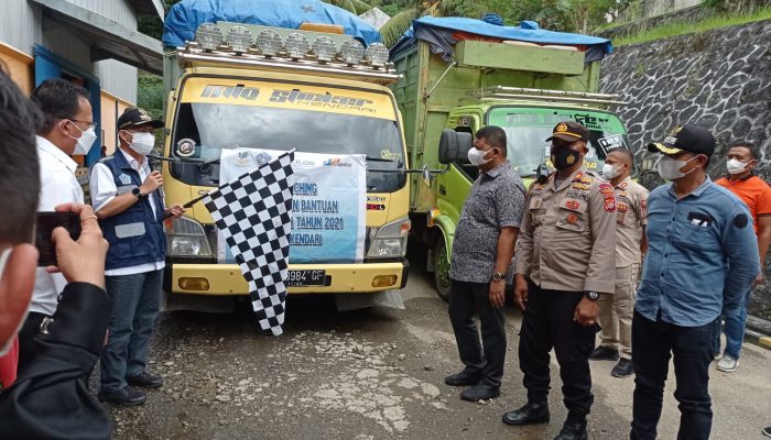 Wali Kota Sulkarnain Lepas Penyaluran Beras bagi Masyarakat Terdampak PPKM