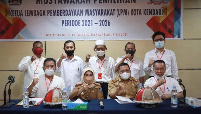 Pemkot Kendari Harapkan Keterlibatan LPM Edukasi warga Cegah Covid