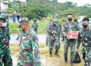 Begini Kepedulian Korem 143/HO Terhadap Anak Yatim Yang Alami Infeksi Paru