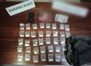 Polisi Ringkus Seorang Pria di Kendari, 40 Gram Sabu Diamankan