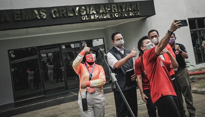 Jadi Pahlawan di Olimpiade Tokyo, Greysia-Apriyani Diabadikan Menjadi Nama Gedung Olahraga di Jakarta