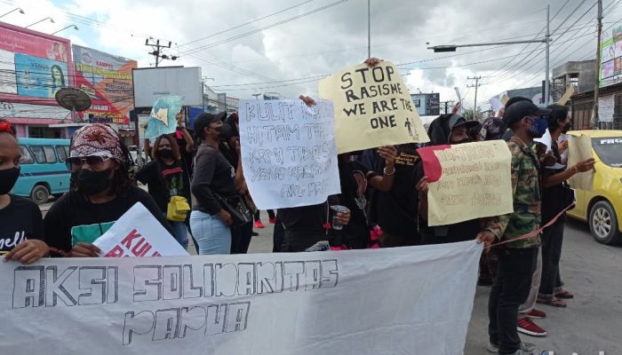 Mahasiswa Papua di Kendari Suarakan Tolak Rasisme