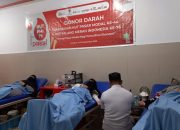 Bantu Penuhi Stok di UTD PMI Sultra, Donor Darah HUT Pasar Modal Target 350 Kantong Darah