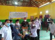 PT Antam Salurkan Bantuan 13 Ton Beras di Konawe Utara