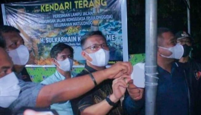 “Kendari Terang”, Program Prioritas Pemkot Jawab Kebutuhan Warga