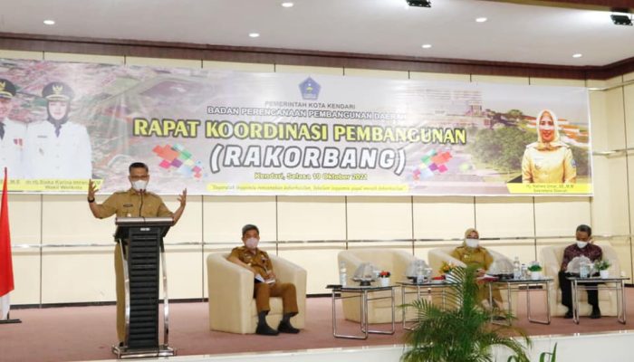 Gelar Rakorbang 2021, Wali Kota Kendari Ingatkan tetap mengacu Visi Misi 2017-2022