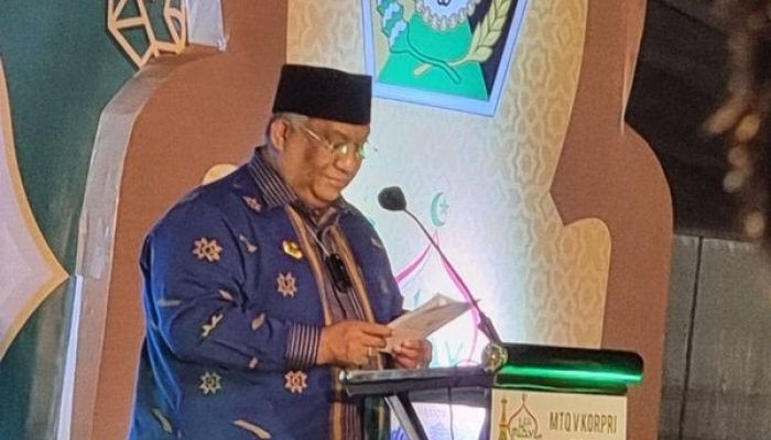 Gubernur Sultra Ali Mazi Tutup MTQ V KORPRI Tingkat Nasional