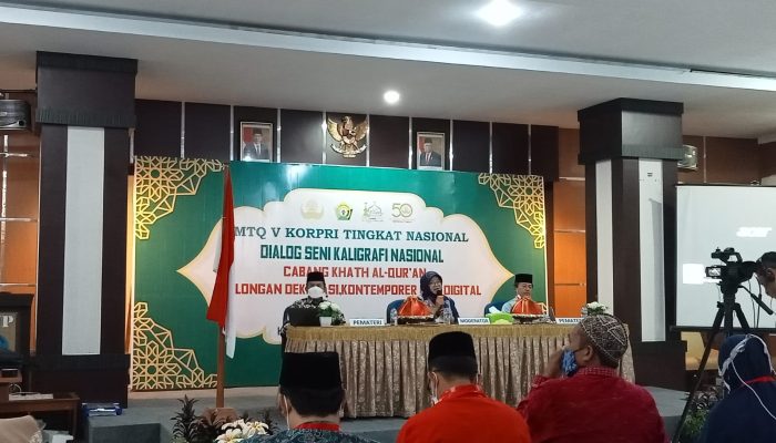 Membangun Kualitas Seni Kaligrafi Pada Moment MTQ V KORPRI Nasional di Kendari