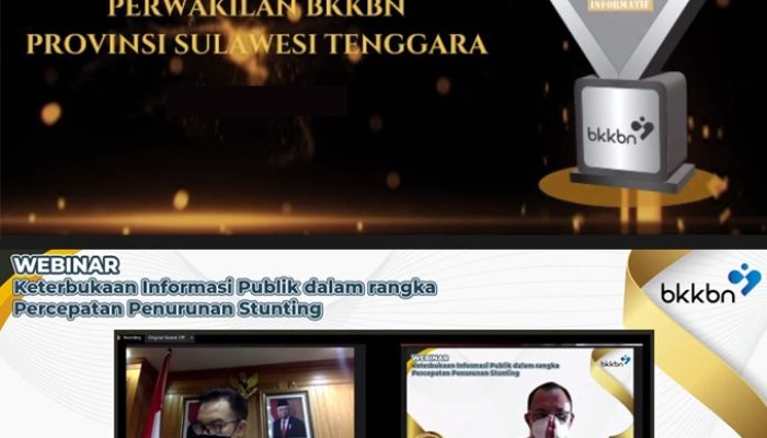 BKKBN SULTRA RAIH GELAR SATKER INFORMATIF DARI PPID UTAMA BKKBN PUSAT