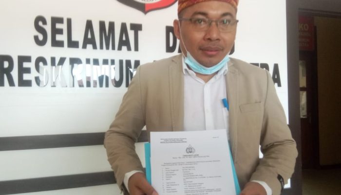 Diduga Tandatangannya Dipalsukan, Mantan Kadis DKP Buteng Lapor di Polda Sultra