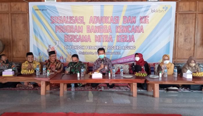 Cegah Stunting, BKKBN Sosialisasi program Bangga Kencana di Ponpes Segoro Agung Mojokerto