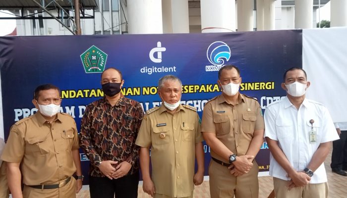 Pemda Konawe dan Kominfo RI Launching Program Digital Talent Scholarship