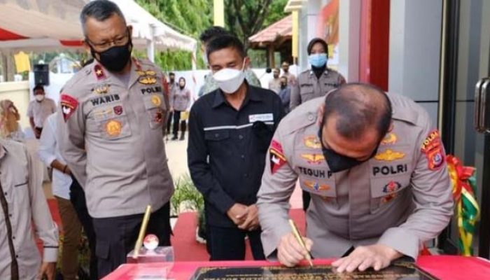 Tingkatkan Sinergitas Dengan Pers, Kapolda Sultra Resmikan Balai Wartawan