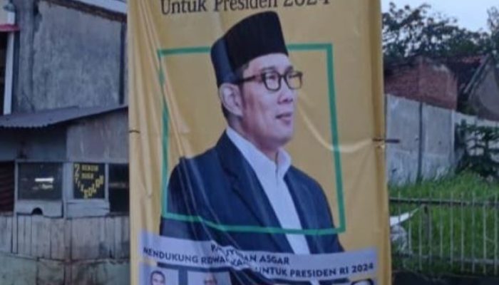 Di Jawa Barat, Baliho Ridwan Kamil Calon Presiden Mulai Bermunculan