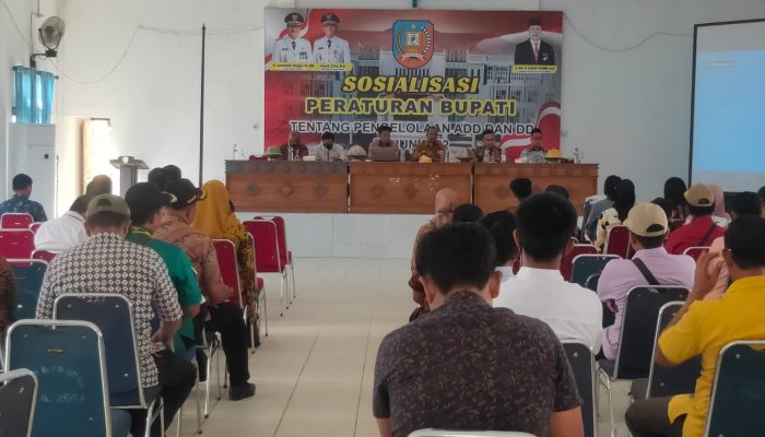 Sinergikan RPJMD, DPMD Konsel Gelar Sosialisasi Penggunaan DD 2022