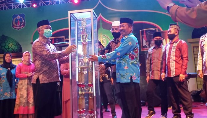 MTQ VII Kolaka Timur Sukses Digelar, Kecamatan Polipolia Boyong Piala Bergilir