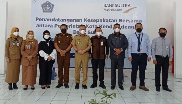 Pemkot Kendari-Bank Sultra Jalin Kerja Sama Pengembangan Layanan dan Inovasi Tehnologi