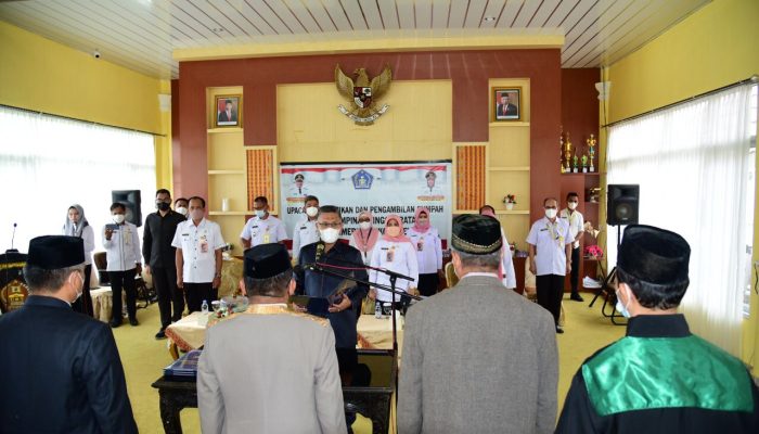 Wali Kota Kendari kembali Lantik Empat Pejabat Eselon II