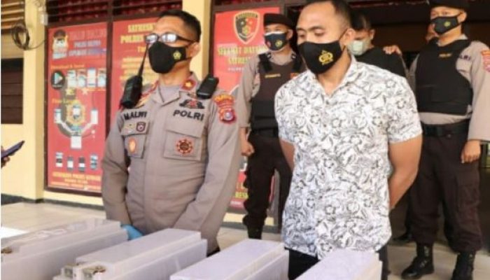 Polresta Kendari Ringkus Pencuri Baterai BTS Telkomsel