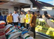 AJP bersama MKGR Salurkan Bantuan kepada Warga Korban Kebakaran di Bungkutoko