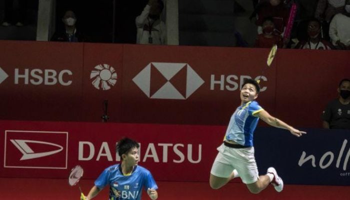 Taklukkkan Malaysia, Apriyani/Fadia melaju ke final Indonesia Masters 2022