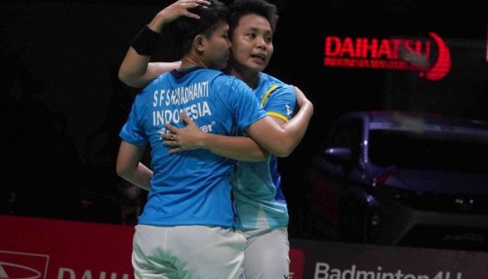 Kalah dari Wakil China, Apriyani/Fadia Harus Puas Runner-up Indonesia Masters 2022