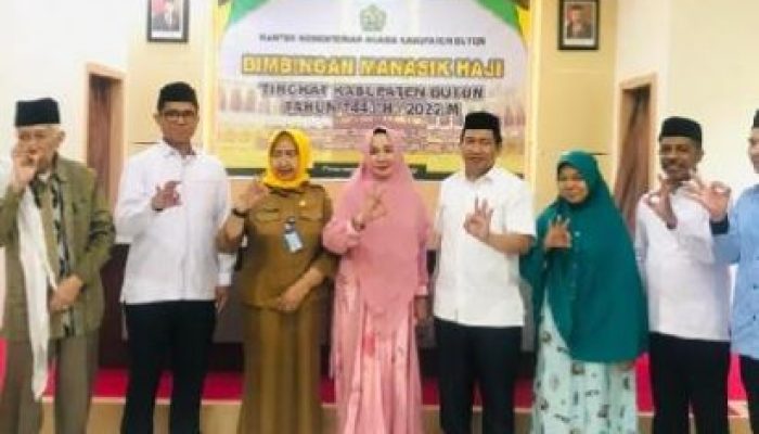 Hadiri Manasik di Buton, Kakanwil Kemenag Gaungkan Gerakan Jamaah Haji Bersahabat