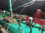 Bakamla RI Tangkap Kapal Ikan Asing dari Vietnam di perairan Natuna Utara