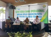 BPJamsostek Sultra Bersama BPKAD Gelar Rapat Kerjasama Operasional