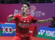 Ginting ke Perempat Final setelah Drama Tiga Gim Lawan Shi Yu Qi