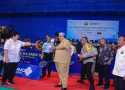 Gubernur Sultra Buka Turnamen Bulutangkis BNI Sirkuit Nasional ‘B’ Sultra Open 2022