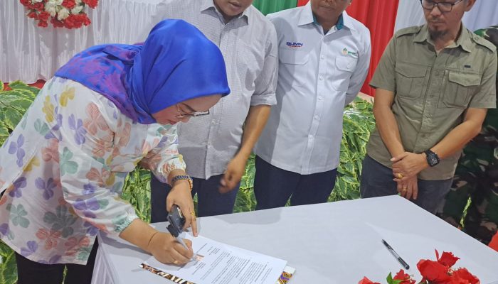 PT Antam UBPN Konut Bersama Pemkab Launching Penanganan Stunting di Konut