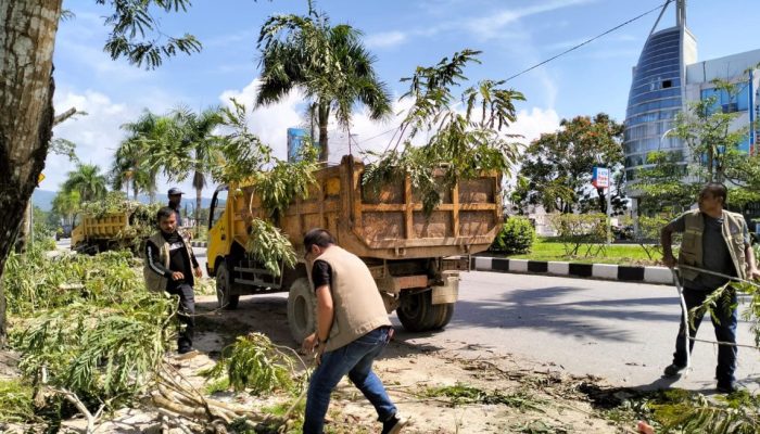 Tim Satgas Penataan Kota Terus Bergerak Indahkan Kota Kendari