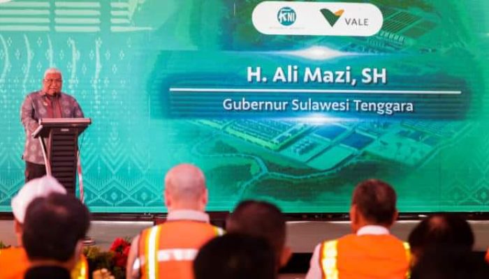 Gubernur Sultra Dukung PT. Vale Indonesia Tbk Bangun Smelter di Blok Pomalaa