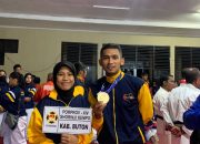 Persembahkan Emas Cabor Shorinji Kempo Porprov Sultra, Kasri Harumkan Nama SMA 3 Siontapina